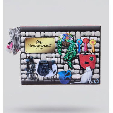 Poney Crafty Ponies Horseware Gris