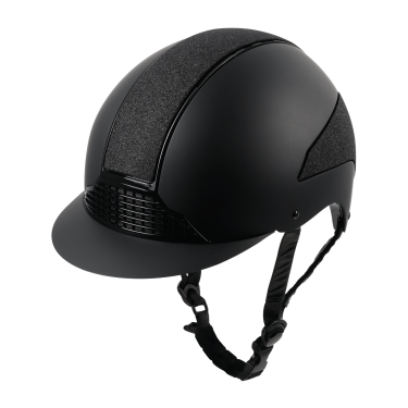 Casque d'équitation Swing H24 Shine Noir mat