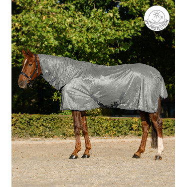 Couverture anti-mouches Waldhausen FlyControl avec couvre-cou