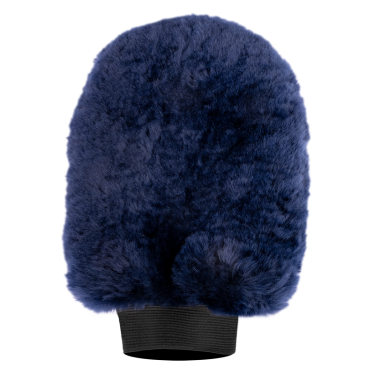 Gant de pansage Waldhausen peau d'agneau Lucky Bleu nocturne / lucky Gant de pansage Waldhausen peau d'agneau Lucky Bleu nocturne / lucky