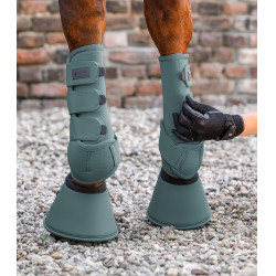 Guêtres de dressage Waldhausen Air Performance Vert pin Guêtres de dressage Waldhausen Air Performance Vert pin