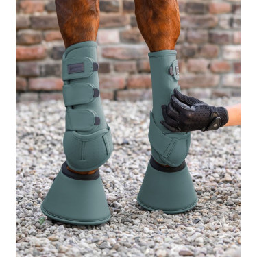 Guêtres de dressage Waldhausen Air Performance Vert pin Guêtres de dressage Waldhausen Air Performance Vert pin