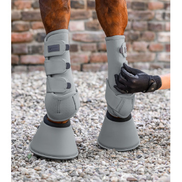 Guêtres de dressage Waldhausen Air Performance Gris chrome