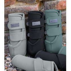 Guêtres de dressage Waldhausen Air Performance Gris chrome