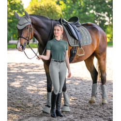 Guêtres de dressage Waldhausen Air Performance Gris chrome
