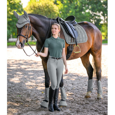 Guêtres de dressage Waldhausen Air Performance Gris chrome