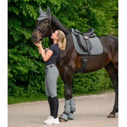 Guêtres de dressage Waldhausen Air Performance Gris chrome