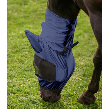 Masque anti-mouches Waldhausen anti-eczéma Bleu nocturne