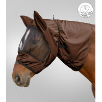 Masque anti-mouches Waldhausen anti-eczéma Mocca Marron
