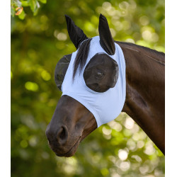 Masque anti-mouches Waldhausen Puck Flex Bleu pastel