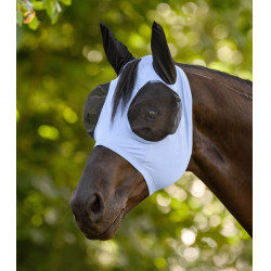 Masque anti-mouches Waldhausen Puck Flex Bleu pastel