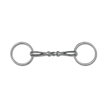 Mors de filet anatomique Waldhausen double brisure