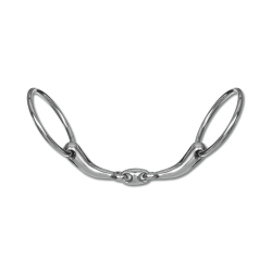 Mors de filet anatomique Waldhausen double brisure