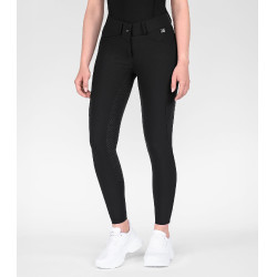 Pantalon d'équitation ELT Comfort Ride en silicone Noir