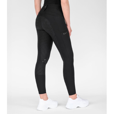 Pantalon d'équitation ELT Comfort Ride en silicone Noir