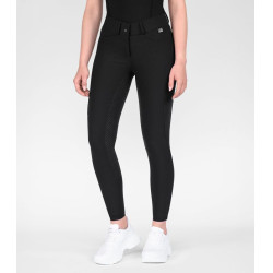 Pantalon d'équitation ELT Comfort Ride en silicone Noir
