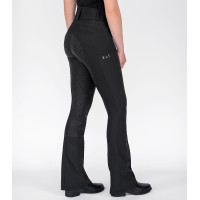 Pantalon d’équitation ELT Comfort Ride Jodhpur en silicone Noir