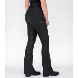 Pantalon d’équitation ELT Comfort Ride Jodhpur en silicone Noir