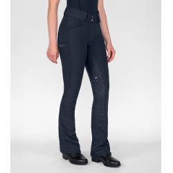 Pantalon d’équitation ELT Comfort Ride Jodhpur en silicone Bleu profond