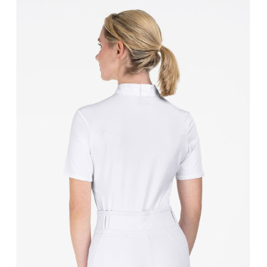 Polo de concours ELT manches courtes Basic Blanc