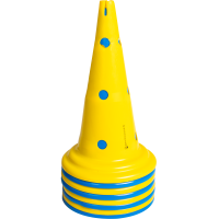 Pylônes XL Waldhausen ensemble de 8 sac de transport Bleu / jaune