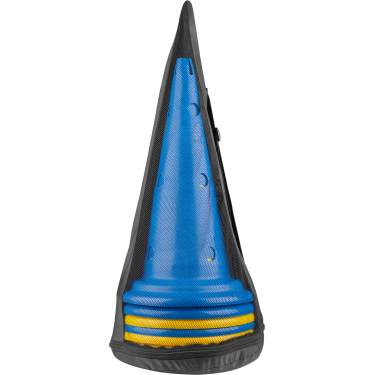 Pylônes XL Waldhausen ensemble de 8 sac de transport Bleu / jaune Pylônes XL Waldhausen ensemble de 8 sac de transport Bleu / jaune