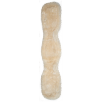 Sangle courte en cuir Waldhausen avec ECO Wool Noir