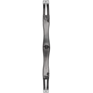 Sangle de selle en cuir Sleek Waldhausen Noir