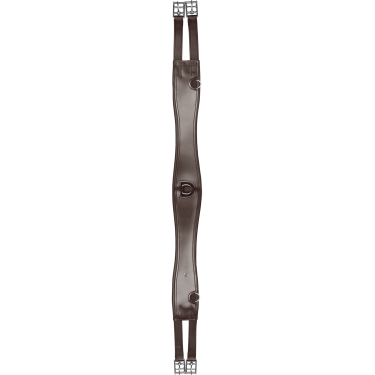 Sangle de selle en cuir Sleek Waldhausen Marron