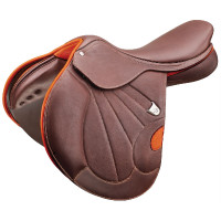 Selle Bates Victrix Cair® Havane / orange