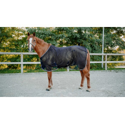 Chemise anti-mouches Equithème Serenity Marine Bleu marine