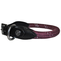 Collier chien Corde Canter Noir / bordeaux Collier chien Corde Canter Noir / bordeaux