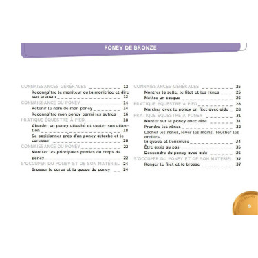 Livre En selle vers les poneys de bronze d'argent et d'or Lavauzelle