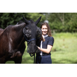 Masque anti-mouches Lami-Cell Flexifit 3 en 1 Noir