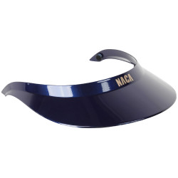 Visière Extra Large Naca Brillant Noir