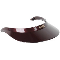 Visière Extra Large Naca Brillant Noir