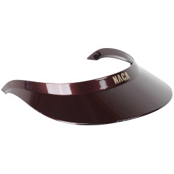 Visière Extra Large Naca Brillant Noir
