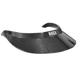Visière Extra Large Naca STARDUST Noir