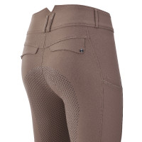 Pantalon d'équitation Imperial Riding Bliss FullGrip femme Paille Marron