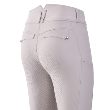 Pantalon d'équitation Imperial Riding Bliss FullGrip femme Gris / sable