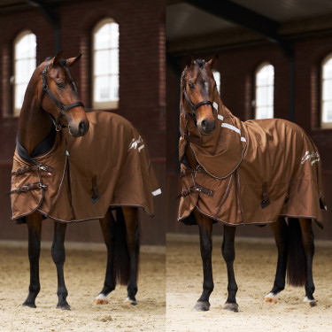 Couverture de paddock Imperial Riding Super-proof 0 gr 1200D Bronze Marron