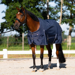 Couverture de paddock Imperial Riding Basic sans couvre-cou 200gr Marine Bleu marine