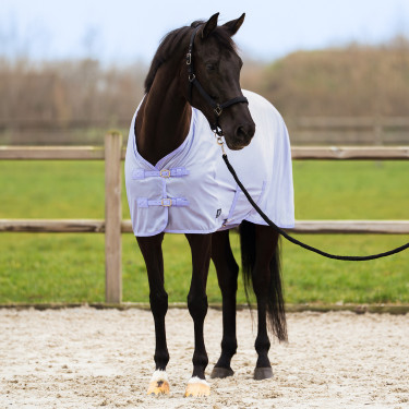 Couverture anti-mouches couvre-cou amovible Imperial Riding Reese Glycine
