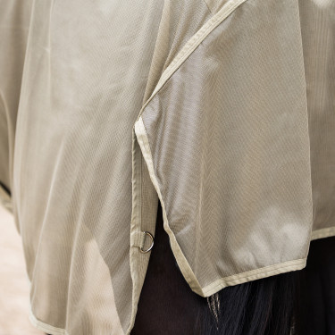 Couverture anti-mouches couvre-cou amovible Imperial Riding Reese Olive clair