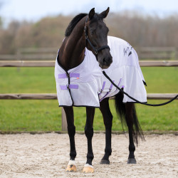 Couverture anti-mouches et pluie Imperial Riding Super-dry Glycine Violet Couverture anti-mouches et pluie Imperial Riding Super-dry Glycine Violet