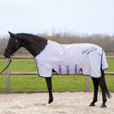 Couverture anti-mouches et pluie Imperial Riding Super-dry Glycine Violet Couverture anti-mouches et pluie Imperial Riding Super-dry Glycine Violet