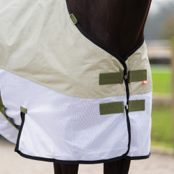 Couverture anti-mouches et pluie Imperial Riding Super-dry Olive clair Couverture anti-mouches et pluie Imperial Riding Super-dry Olive clair
