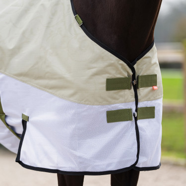 Couverture anti-mouches et pluie Imperial Riding Super-dry Olive clair Couverture anti-mouches et pluie Imperial Riding Super-dry Olive clair