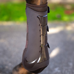 Guêtres de dressage Pro mesh Impérial Riding Chocolat Marron