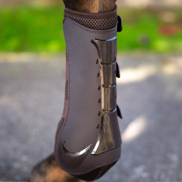 Guêtres de dressage Pro mesh Impérial Riding Chocolat Marron